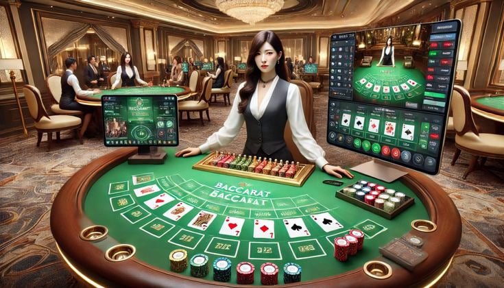 rgnair တိုက်ရိုက်ကာစီနို — Live dealer Baccarat ဇာတ်ကွက်